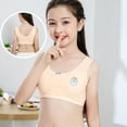 thumbnail image 4 of ibuvkizy Kids Girls Underwear Foam Bra Bralettes Children Underclothes Sport Clothes, 4 of 8