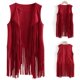 thumbnail image 5 of Pntutb Mujer Otoño Invierno Ante Étnico Sin Mangas Borlas Chaleco Con Flecos Cárdigan Pntutb Pntutb-7316, 5 of 9