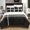Black, variant on Chic Home Chloe 3 Piece Comforter Set Ultra Plush Micro Mink Sherpa Lined Bedding Decorative Pillow Shams Included Queen Black