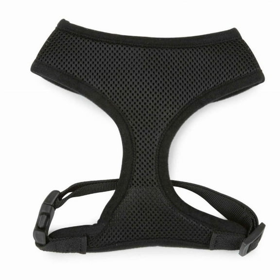 Casual Canine Mesh Dog Harness Vest BLACK LARGE