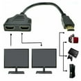 thumbnail image 4 of Câble Adaptateur Répartiteur HDMI 1 Entrée 2 Sorties pour Moniteur de Bureau pUS, 4 of 7
