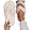 B-White, variant on Women's Fuzzy Flip Flop Slippers Soft Open Toe Slip On Thong Flat Sandals Ladies House Home Indoor Outdoor Women's Winter Warm Slippers