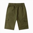 thumbnail image 4 of KPOPLK Boys Cargo Shorts, Outdoor Quick Dry Hiking Shorts, Lightweight Athletic Short with Zipper Pockets AG 6-7 Years, 4 of 5