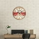 Dvkptbk Style Wall Clock European Style Décoration de Chambre à Coucher Européen en Bois avec Horloge Murale Ronde Home Decor en Liquidation – image 2 sur 3