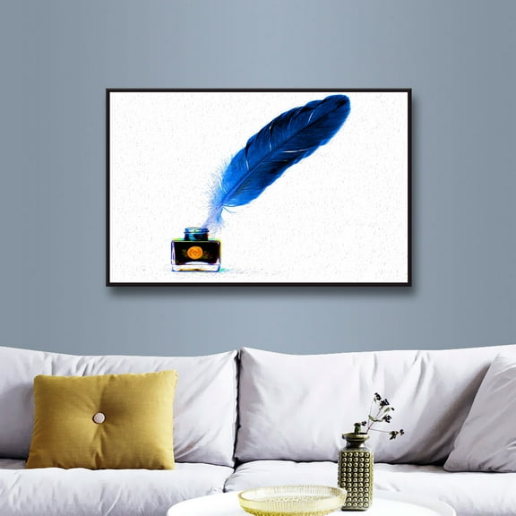 Blot Gallery Wrapped Floater-framed Canvas
