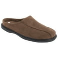 thumbnail image 2 of Zedzzz Mens Jarrow Synthetic Suede Mule Slippers, 2 of 2