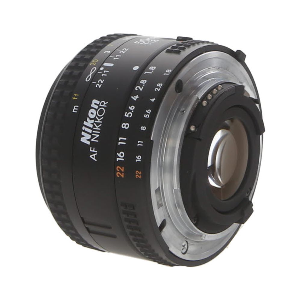 Nikon AF FX NIKKOR 50mm f/1.8D Lens with Auto Focus for Nikon DSLR Cameras - image 2 of 6
