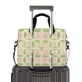 thumbnail image 2 of FORMRS 16" Laptop Bag Carrying Sleeve Case with Handle Travel Shoulder Briefcase, Light Green Geometric, 2 of 8