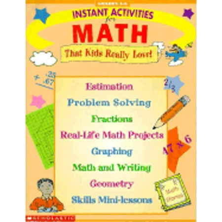 Instant Activities for Math (Grades 3-6) [Paperback - Used]