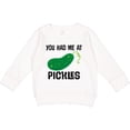 thumbnail image 2 of Inktastic You Had Me at Pickles Toddler Sweatshirt, 2 of 4