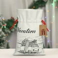 thumbnail image 5 of Naloa Summer Vacation Scene With Camping Van Drawstring Christmas Bags, 3D Xmas Gift Bags, Christmas Wrapping Bags, Xmas Goodie Bags, Treat Pouch Bags, Party Favor Bags-Medium, 5 of 9