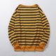 thumbnail image 2 of Gibobby Sudadera hombre Sudadera de vellón de manga larga con cuello redondo sin capucha para Hombre(Amarillo,XG), 2 of 5