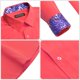 thumbnail image 5 of Camisa de vestir Barry.Wang Pink para hombre de manga larga de negocios, 5 of 6