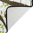 thumbnail image 4 of Coolnut Lightweight Carpet Mats, 5'3" x 4' Area Soft Rugs, Floor Mat Rug Home Decoration for Kids Room Living Room, 63"x 48" Sloth Tree Branch, 4 of 6