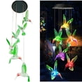 thumbnail image 2 of Colgante LED con forma de campanilla solar con forma de colibrí y campanilla, 2 of 4