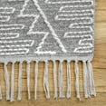 thumbnail image 3 of nuLOOM Tenawa Tribal Eye Trellis Area Rug, 5' x 8', Gray, 3 of 4