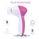 thumbnail image 3 of Cepillo limpiador El modelo más nuevo de 2021, cepillo facial a prueba de agua para una limpieza profunda, exfoliación suave, eliminación de puntos negros, masajes y cuidado de la piel. Zhivalor XYWJ168, 3 of 4
