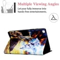 thumbnail image 3 of Allytech Flip Case for Galaxy Tab A7 Lite 2021(Model: SM-T220/SM-T225), Premium PU Leather Multi-Angle Viewing Stand Wallet Case for Samsung Galaxy Tab A7 Lite 8.4" T220 2021, Angel Cats, 3 of 7