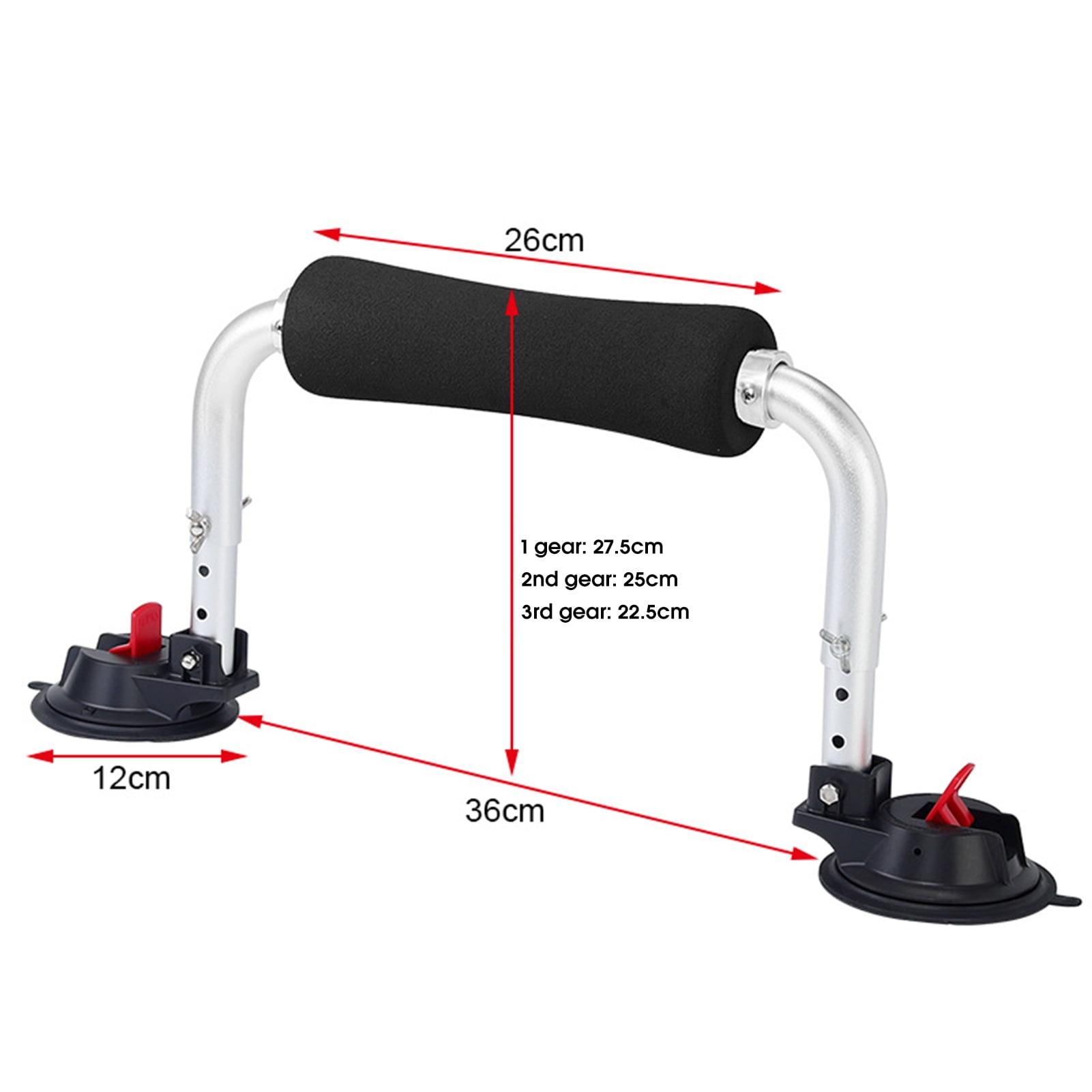 1 Set Kayak Roller Three-gear Adjustable Height Kayak Mount Carrier Mounting Equipment