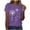 Purple, variant on Women Summer Tops Sexy Tshirts Shirts Graphic Funny Plus Size Short Sleeve Tunic Tops for Women 2025