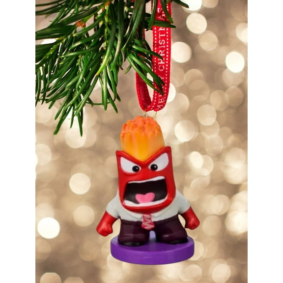 ANGER Inside Out PVC Ornament Figurine Charm Dangler Gift Figure Dangler 3” NEW