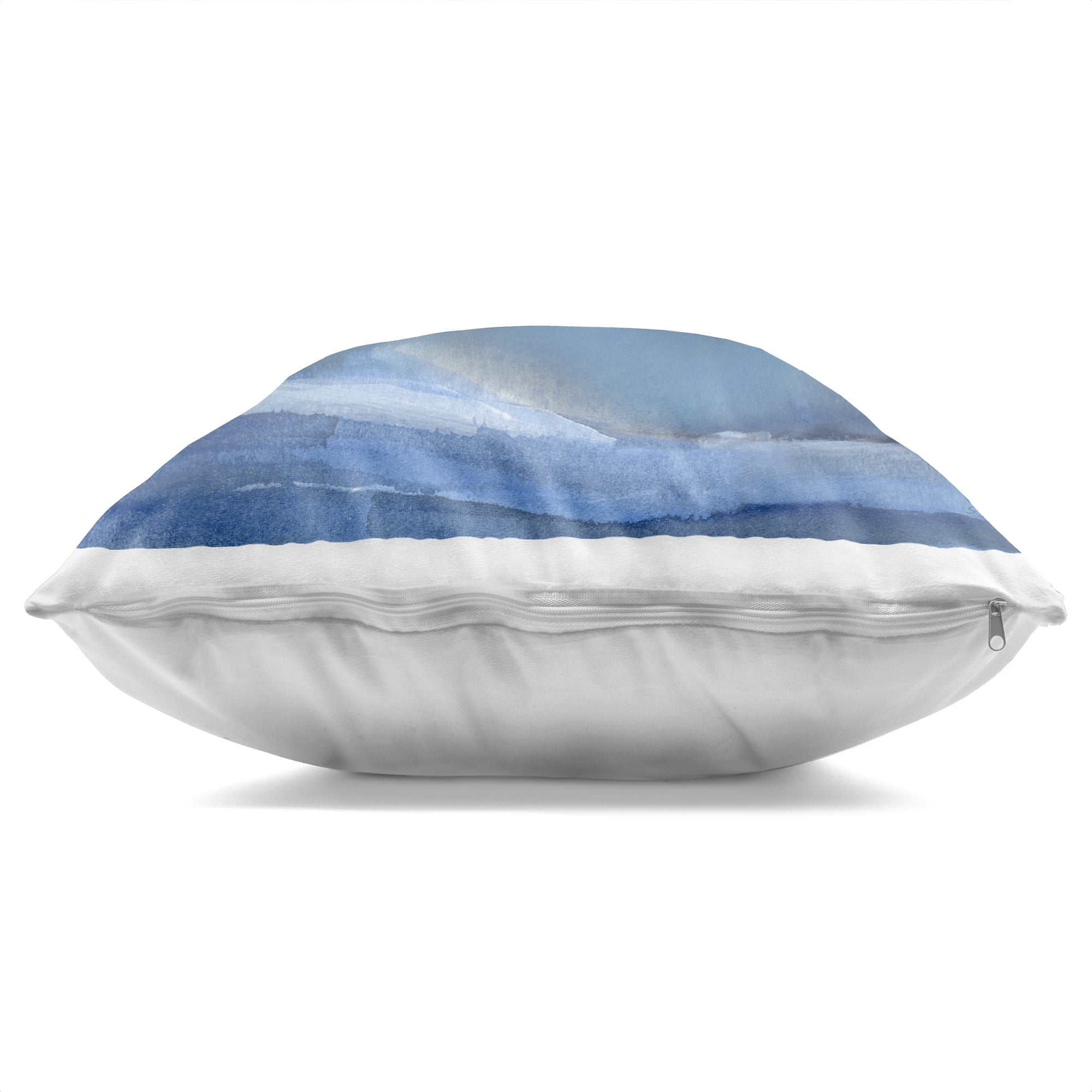 Stupell Industries Calm Seas under Soft Sky Decorative Printed Throw Pillow, design by Susan Jill, 18 x 7 x 18