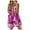 Hot Pink, variant on LOVZFMLL Fashion Women's Strap Jumpsuit Spring And Summer New Print Casual Jumpsuit Women's Red XL