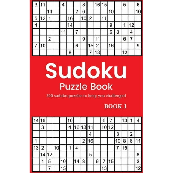 Sudoku Puzzle Book: 200 sudoku puzzles to keep you challenged