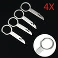thumbnail image 1 of 4x For Ford Focus Fiesta Mondeo Car CD Stereo Radio Removal Release Keys Tool, 1 of 11