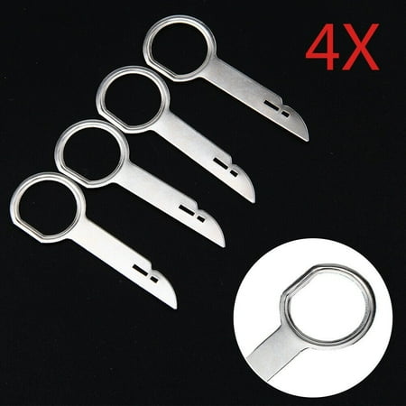 

4X for ford for Focus for Mondeo Car Cd Stereo Radio Removal Release Keys Tool