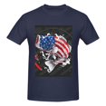 thumbnail image 4 of Bingfone Largemouth Bass Fish In Usa Men'S Loose Fit Short-Sleeve Pocket T-Shirt, 4 of 7