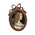 thumbnail image 2 of Lipstore Picture Frame Vintage Design Ornate,Sturdy,Tabletop Display or Wall Hanging Oval Retro, 2 of 7