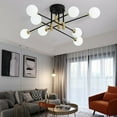 thumbnail image 5 of MONIPA Nordic Chandelier Metal Sputnik Pendant Ceiling Lighting, 5 of 18