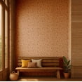 thumbnail image 2 of S4Sassy Self Adhesive Wallpaper, Floral Wallpaper, Peach Removable Diy Vinyl Wall Covering, Textured Peel And Stick Contact Paper For Entryway Accent Wall, Easy Home Decor Solution (25"X120"), 2 of 9
