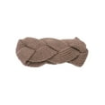 thumbnail image 1 of Bandeau de Mode Tricoté Torsadé pour Femmes - Kaki, 1 of 1