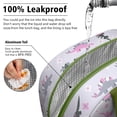 thumbnail image 5 of Womens LightPurple Dinosaurs Flowers Pattern Lunch Box for Work,Insulated Lunch Bag for Women,Loncheras Para Mujer,Leakproof Adult Lunch Bag for Work,Beach,Travel,Picnic,Camping, 5 of 7