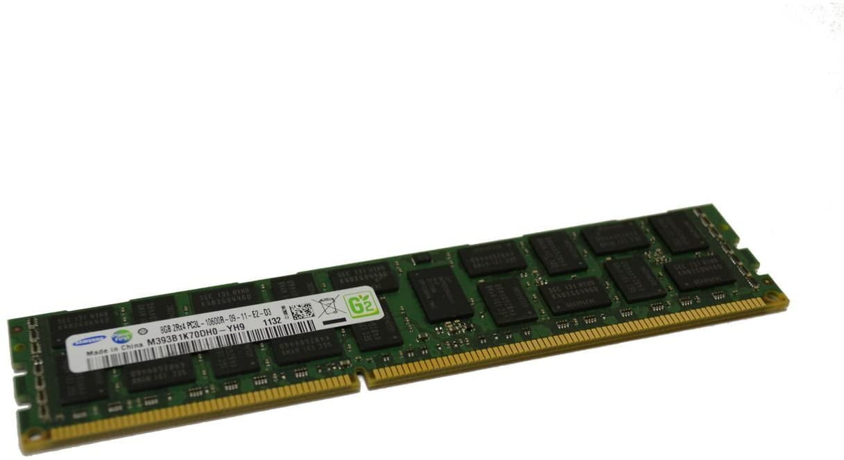 Lot for Samsung 8GB 2Rx4 PC3L-10600R DDR3 1333Mhz 240pin ECC Server Memory RAM @ 