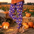 thumbnail image 3 of Yeaiivve Halloween Printed Tights for Women Cartoon Ghost Pumpkin Graphic Leggings Seamless Stretchy Milk Silk Workout Leggings Soft Cozy Pajama Bottoms XL, 3 of 7
