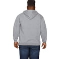 thumbnail image 2 of Fruit of the Loom Men's EverSoft Fleece Full Zip Hoodie Jacket, Sizes S-3XL, 2 of 7