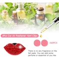 thumbnail image 4 of Difusor de aceite esencial para coche, aromaterapia, forma de labios rojos, Clip de ventilación para difusor de coche, decoraciones interiores de coche, 4 Uds., 4 of 5