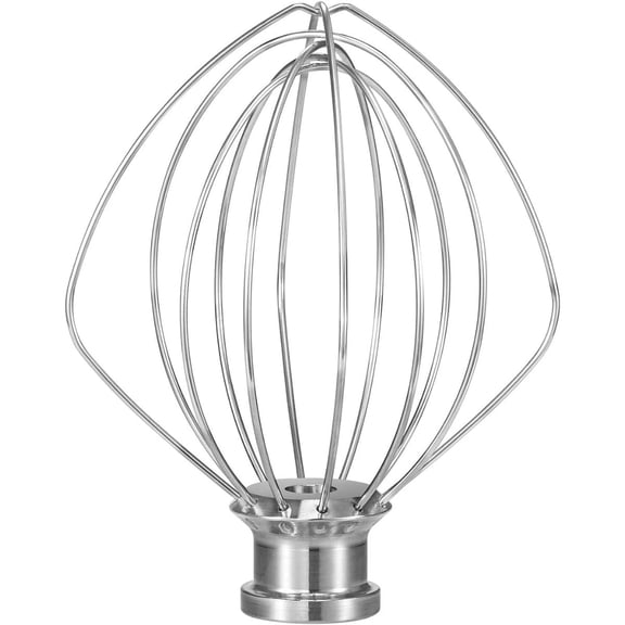 Stainless Steel 6-Wire Whip for KitchenAid 4.5-5QT Tilt-Head