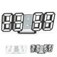 thumbnail image 1 of Reloj Reloj Despertador Digital Reloj De Pared Digital LED 3D Hora Fecha Temperatura Pantalla Brillo Ajustable, 1 of 7