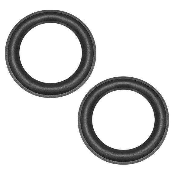 161mm( 6.34") Speaker Foam Edge Surround Rings Replacement Parts for Speaker Repair or DIY 2 pcs