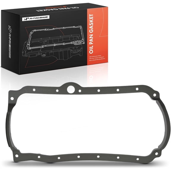 A-Premium 4.3L Engine Oil Pan Gasket Set, Compatible with Chevrolet & GMC Models - Blazer, Caprice, Monte Carlo, Bonneville, Grand Prix, Astro, C10, G20, G30, K10, K1500, Caballero, G1500, S15 Jimmy