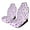 Color, variant on Purple Pink Circle Pattern Car Seat Covers Pack of 2 Universal Front Seat Protective Cover