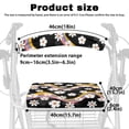 thumbnail image 6 of HELLHERO Floral Waves Walker Seat Cushion Cover Machine Washable Walker Seat Covers & Non-Slip Fit for Unisex with Easy to Use Reusable, 6 of 7