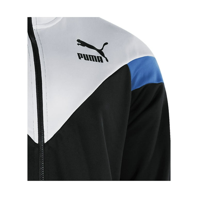 PUMA Men's MCS Track Jacket, Black, Large