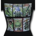 thumbnail image 3 of Green Lantern Gl Cover S/S Junior Women's T-Shirt Sheer Black, 3 of 3
