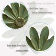thumbnail image 2 of Escultura de pared Novbvia con forma de flor de metal en capas 3D de hierro, 12 cm, 2 of 7