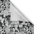 thumbnail image 4 of Ambesonne Vintage Valance Pack of 2, Flora Rose Insect, 54"X12", Charcoal Grey White, 4 of 5